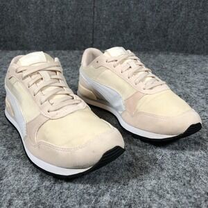 Puma Women's Size 8 ST Runner V2‎ NL Pink White Retro Running Sneakers